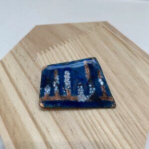 Vintage Modernist Brooch R. Perrier. Quebec.